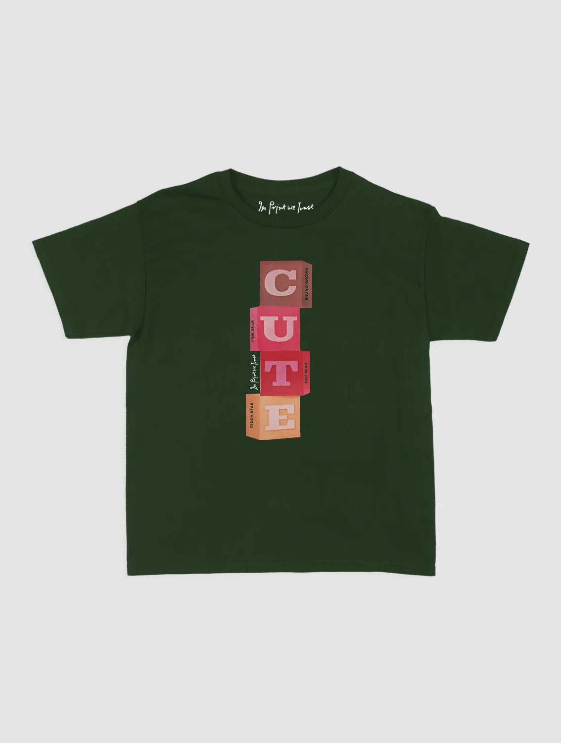 cute baby tee - In Print We Trust