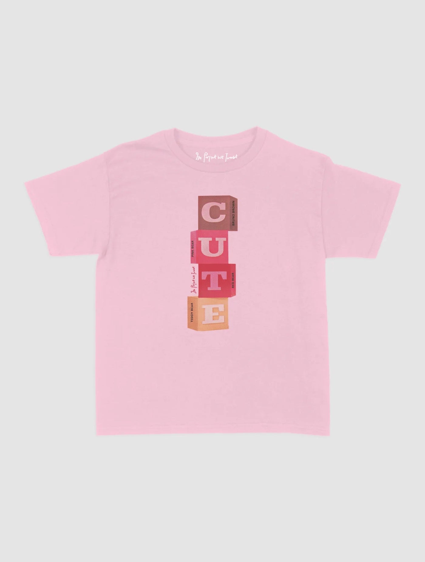 cute baby tee - In Print We Trust