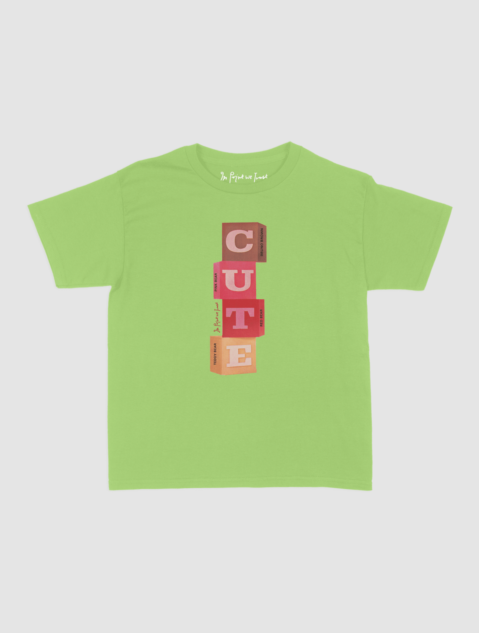 cute baby tee - In Print We Trust