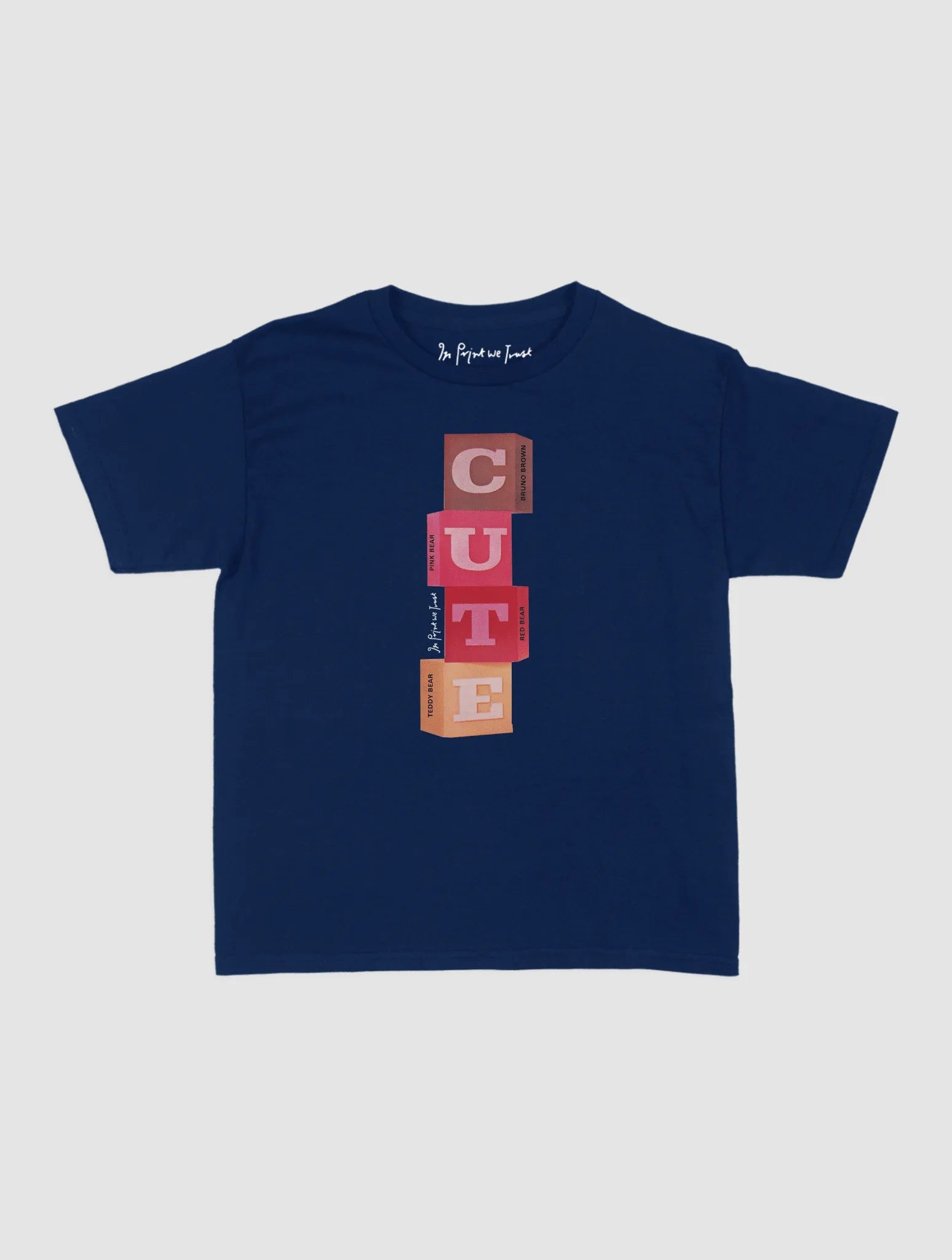 cute baby tee - In Print We Trust