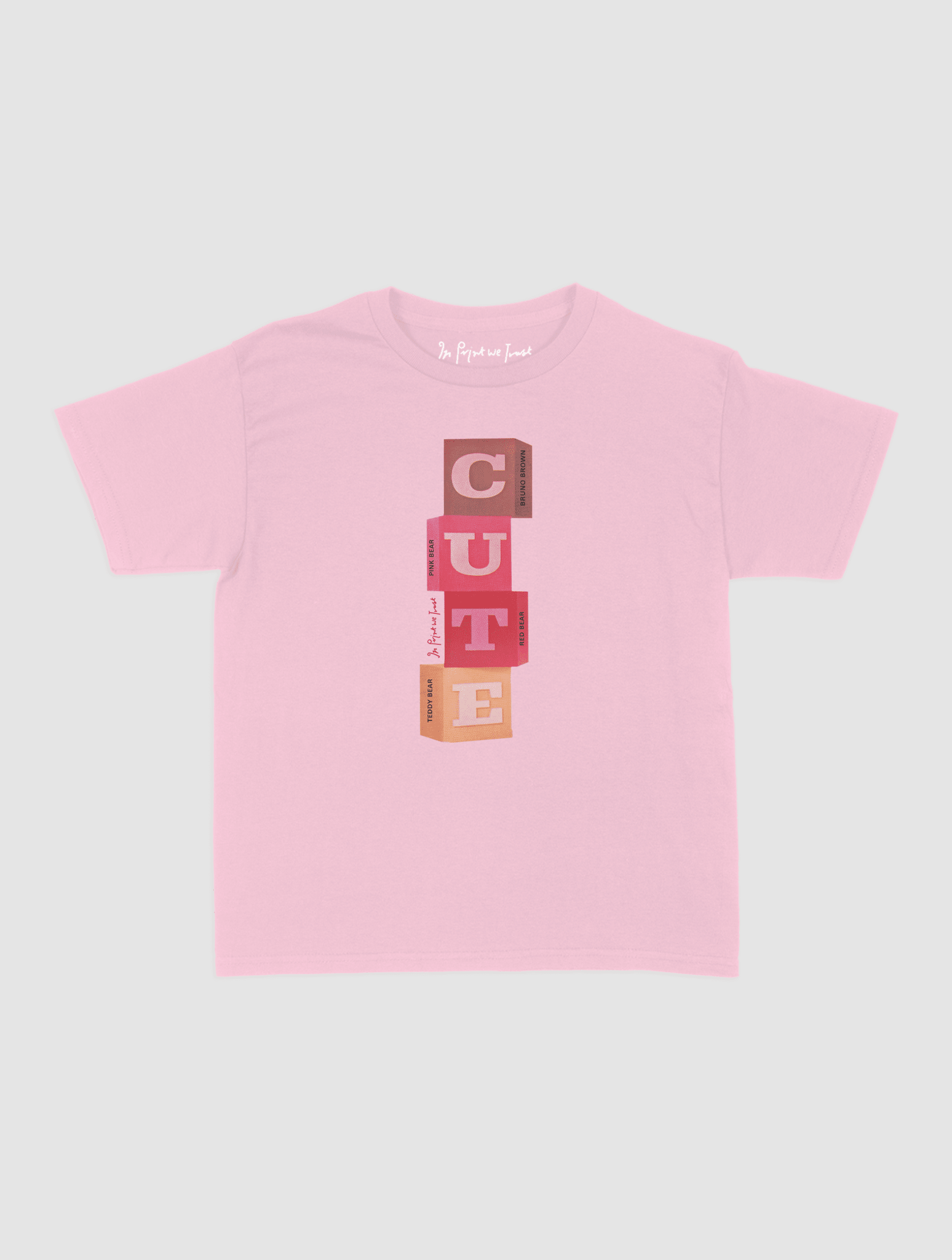 cute baby tee - In Print We Trust