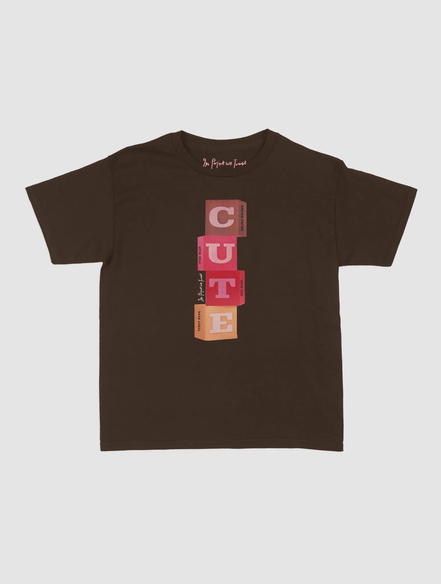 cute baby tee - In Print We Trust