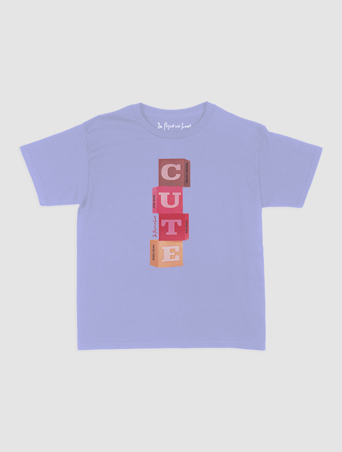 cute baby tee - In Print We Trust