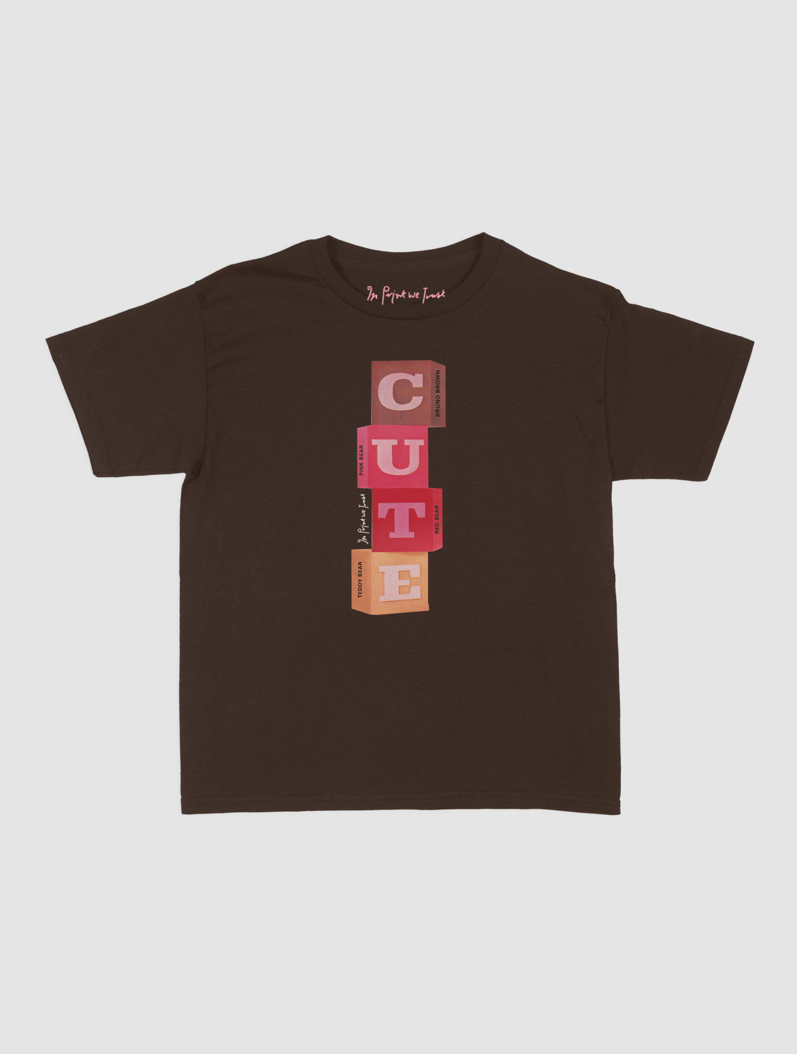 cute baby tee - In Print We Trust