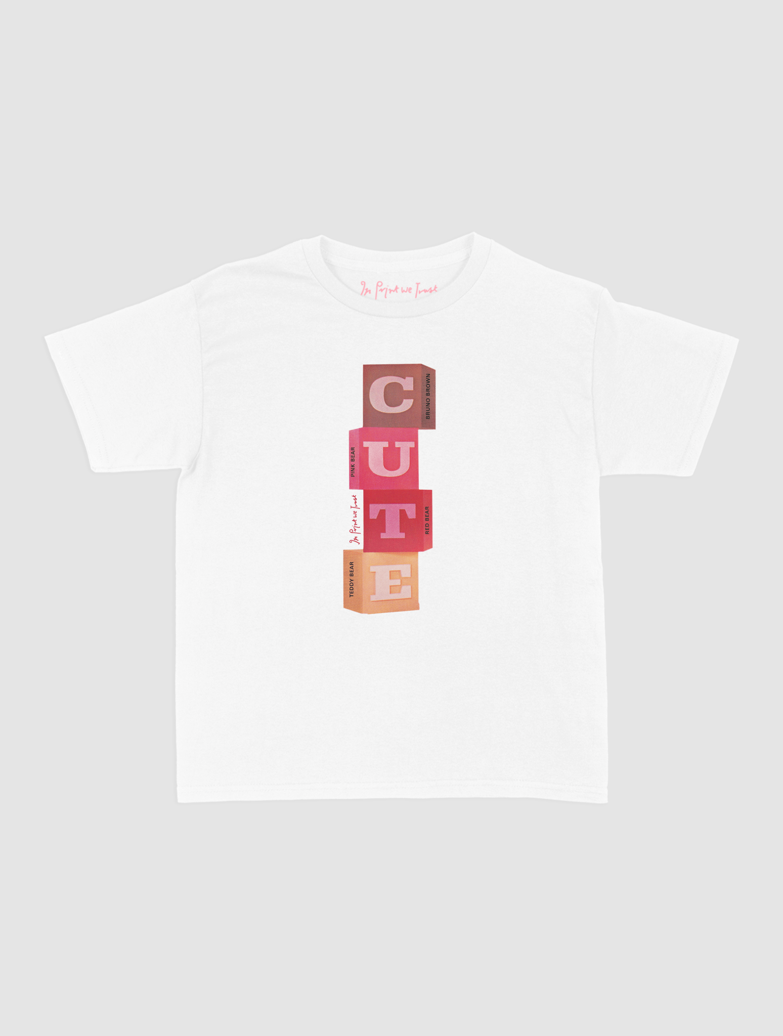 cute baby tee - In Print We Trust