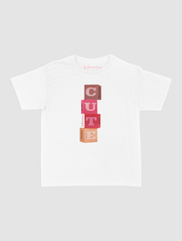 cute baby tee - In Print We Trust