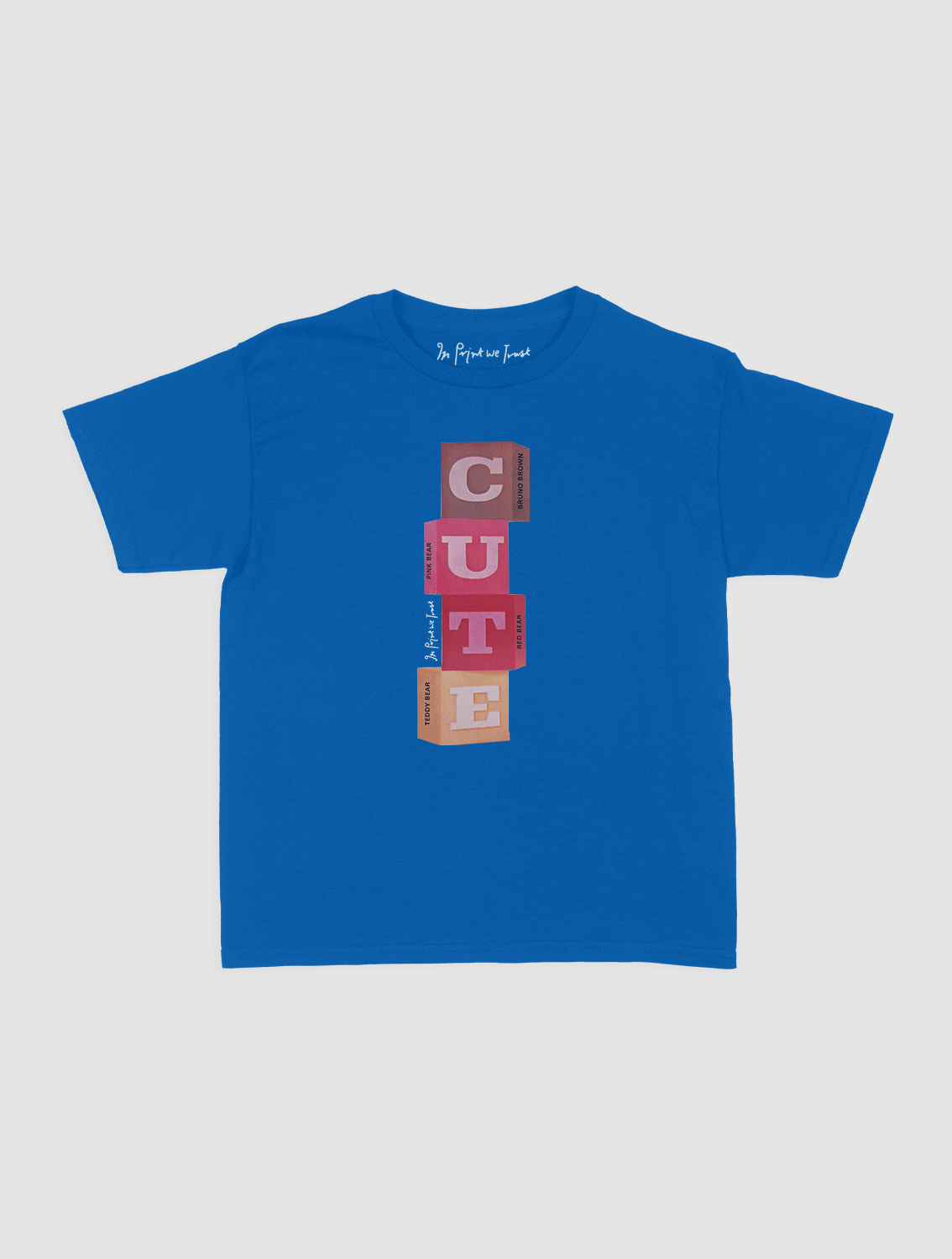 cute baby tee - In Print We Trust