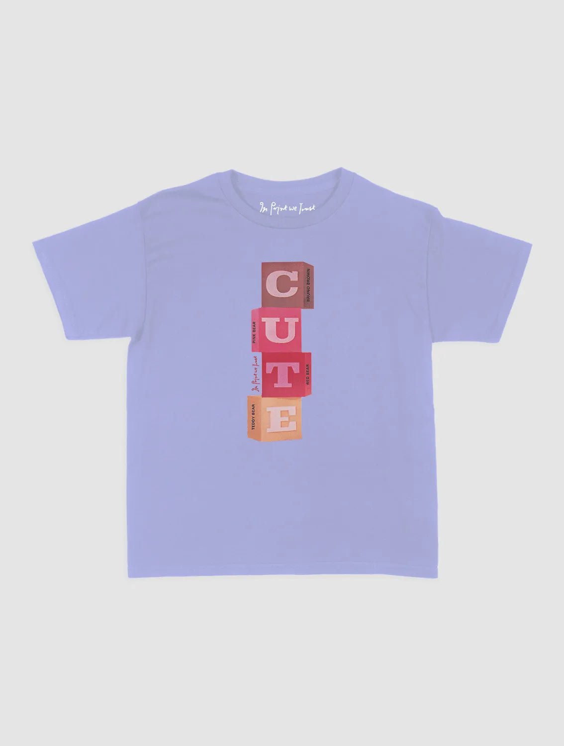 cute baby tee - In Print We Trust