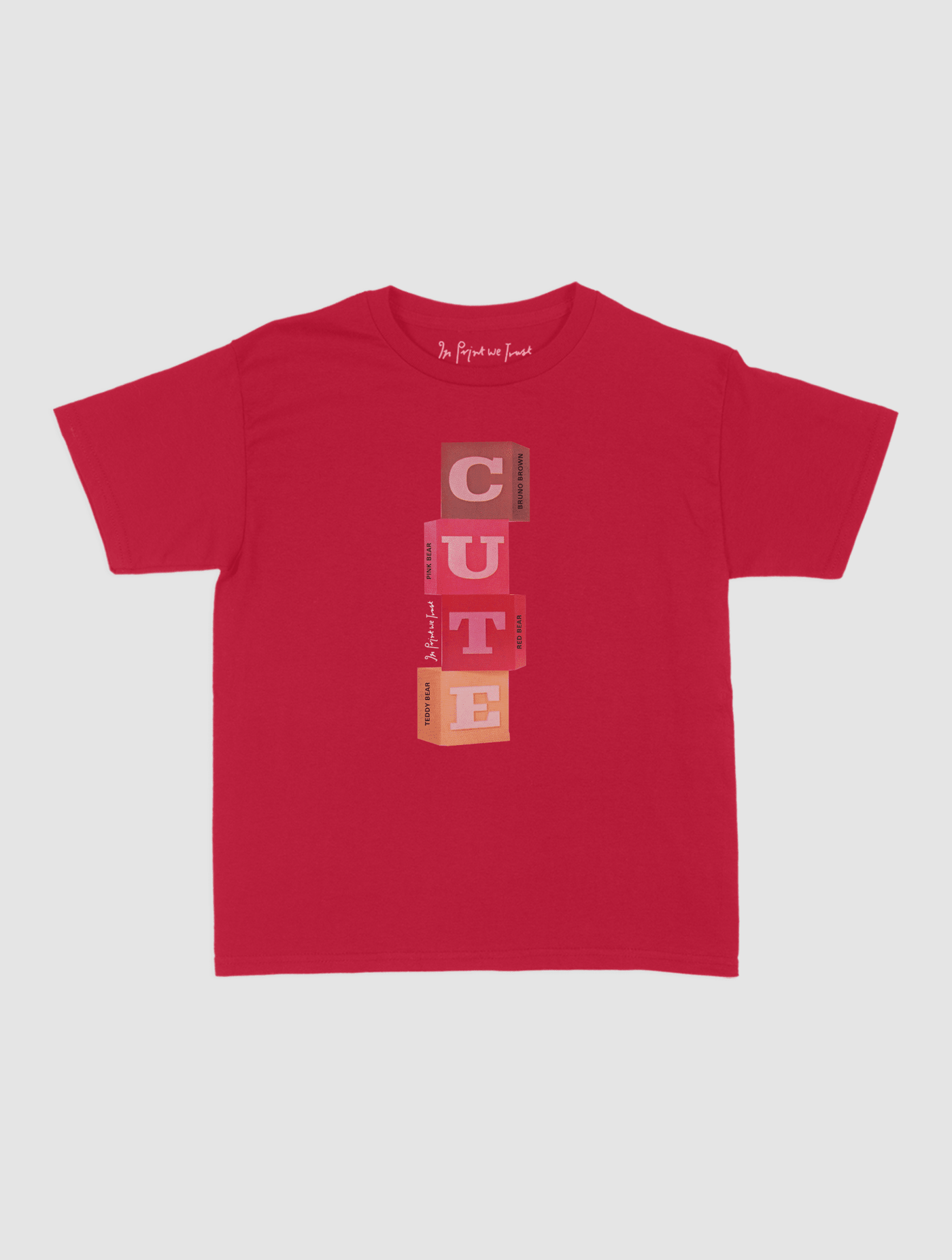 cute baby tee - In Print We Trust