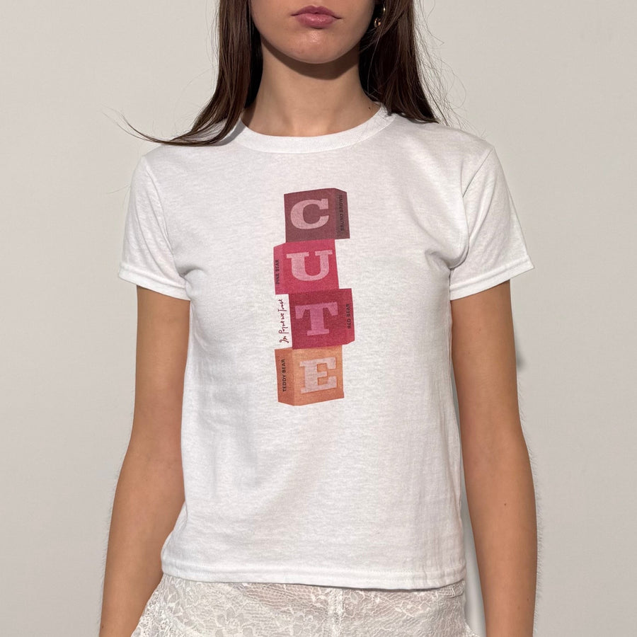 cute baby tee - In Print We Trust