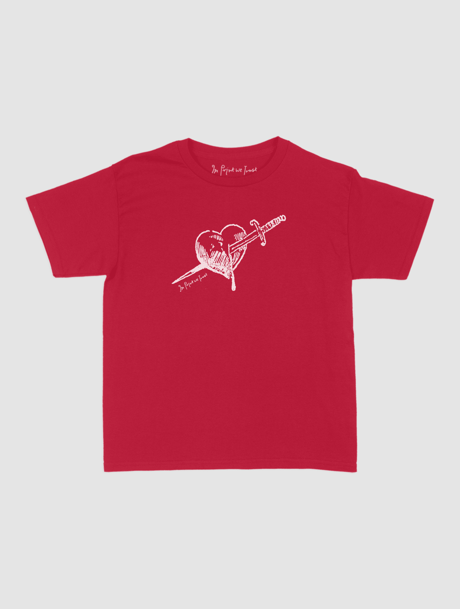 dagger baby tee - In Print We Trust