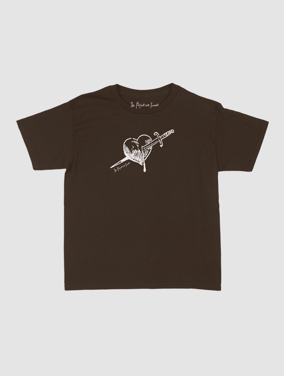 dagger baby tee - In Print We Trust