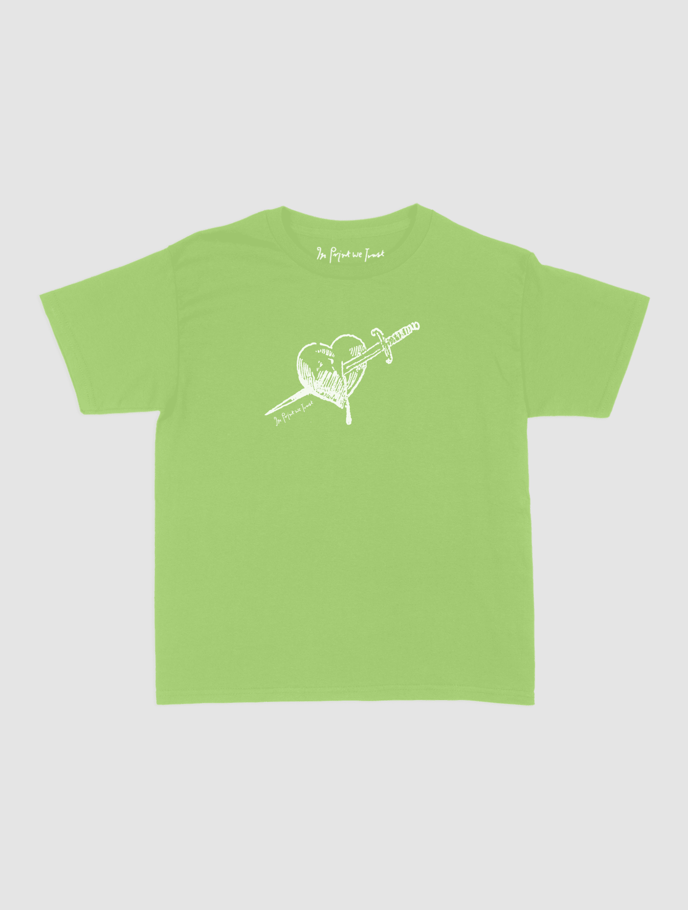 dagger baby tee - In Print We Trust