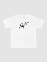 dagger baby tee - In Print We Trust