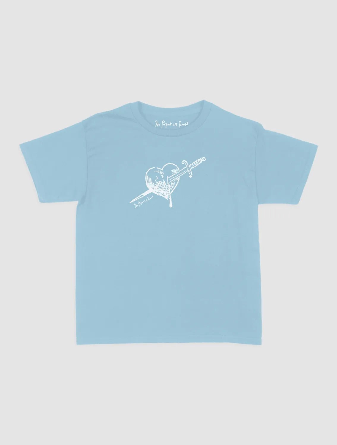 dagger baby tee - In Print We Trust
