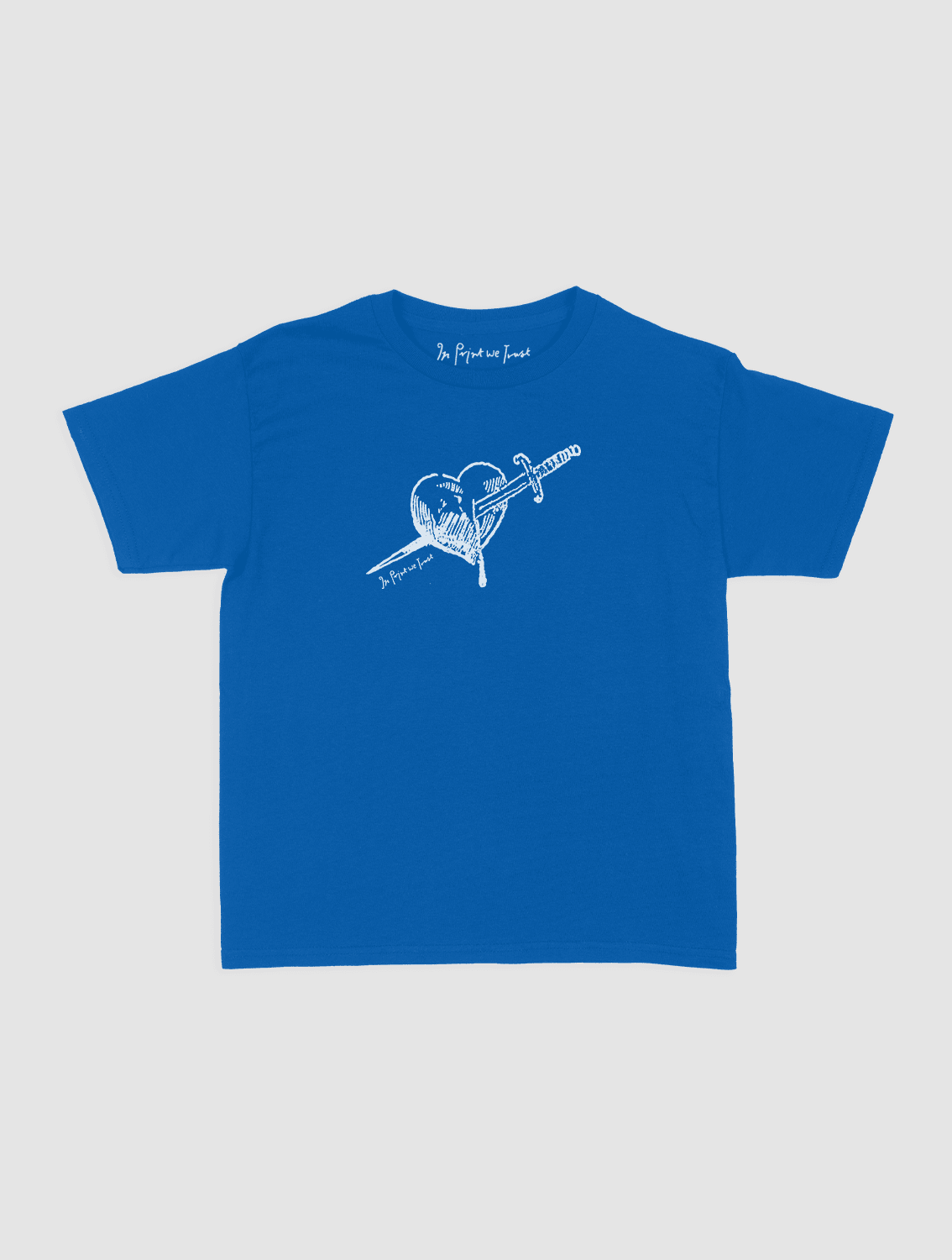 dagger baby tee - In Print We Trust