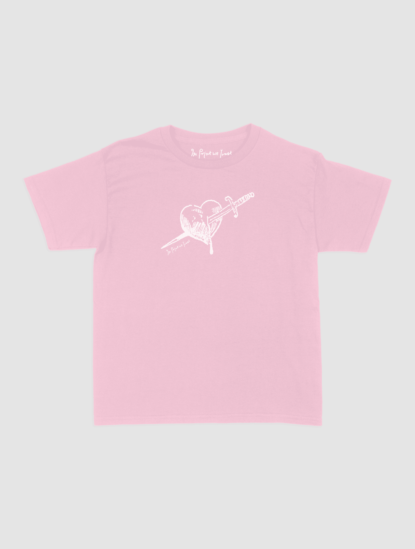 dagger baby tee - In Print We Trust