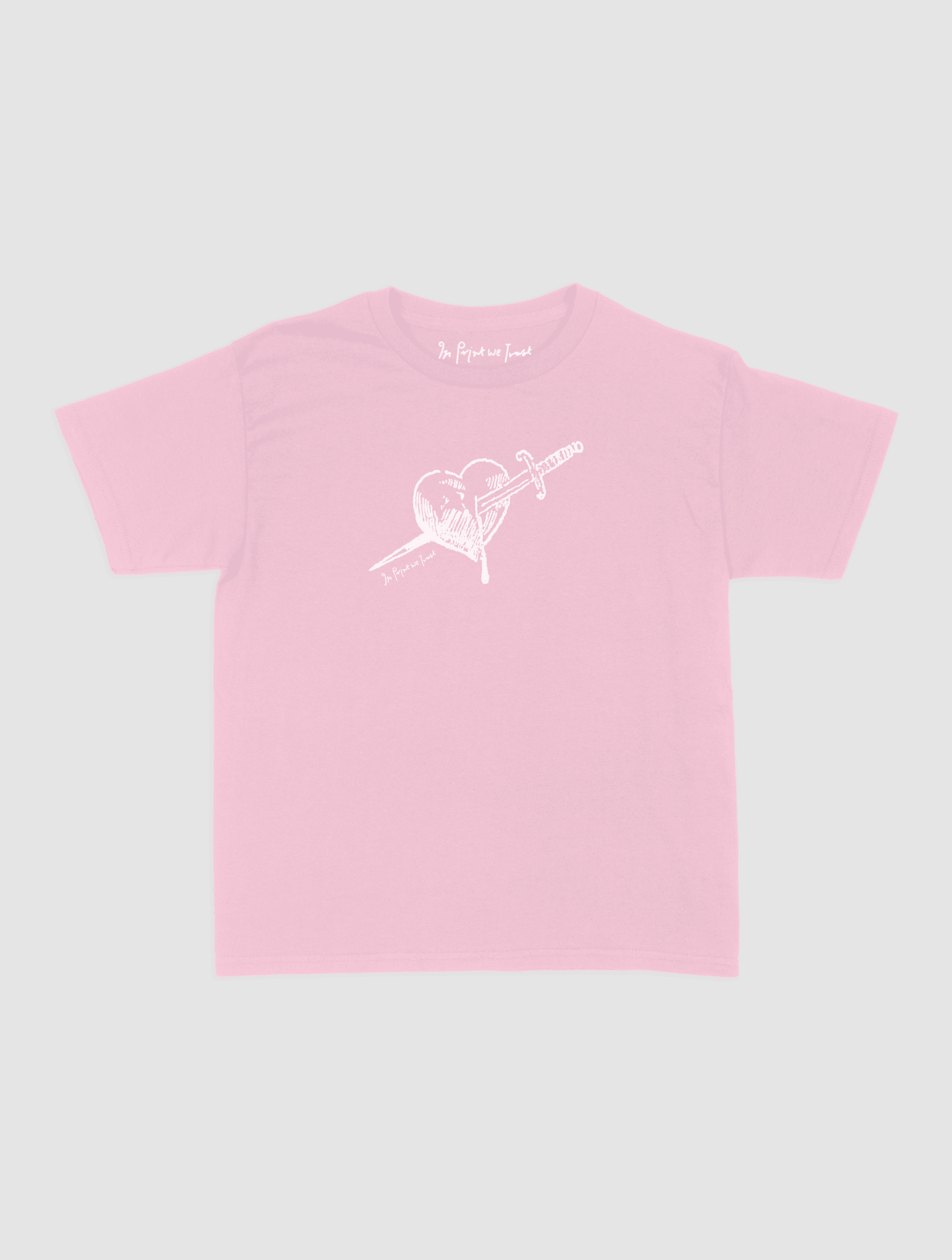 dagger baby tee - In Print We Trust