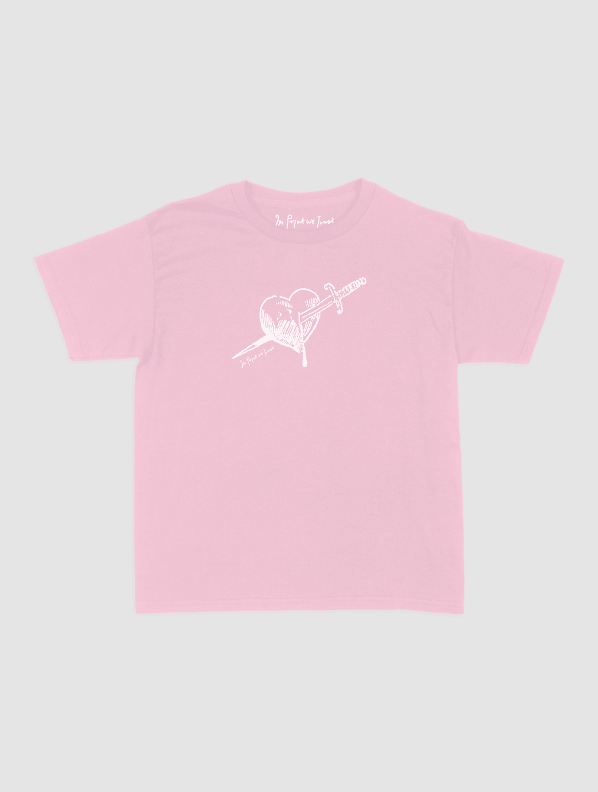 dagger baby tee - In Print We Trust