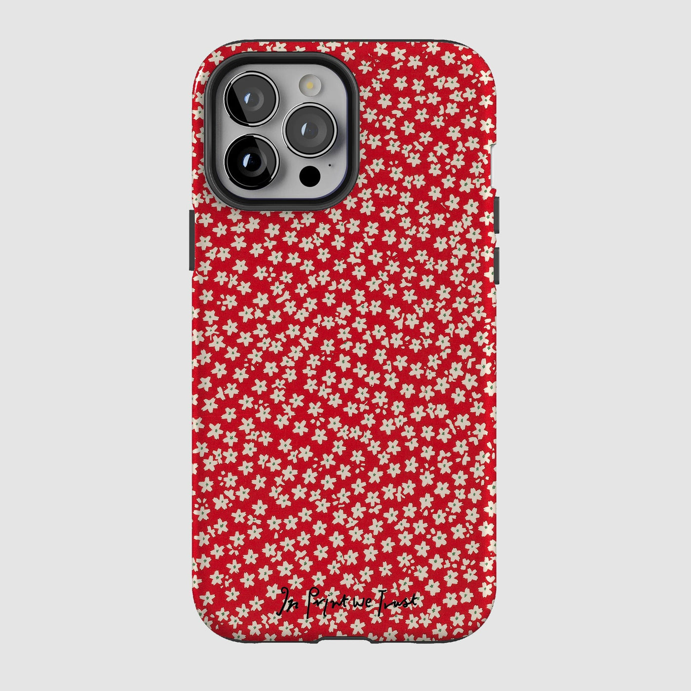 dainty tough iPhone case - In Print We Trust