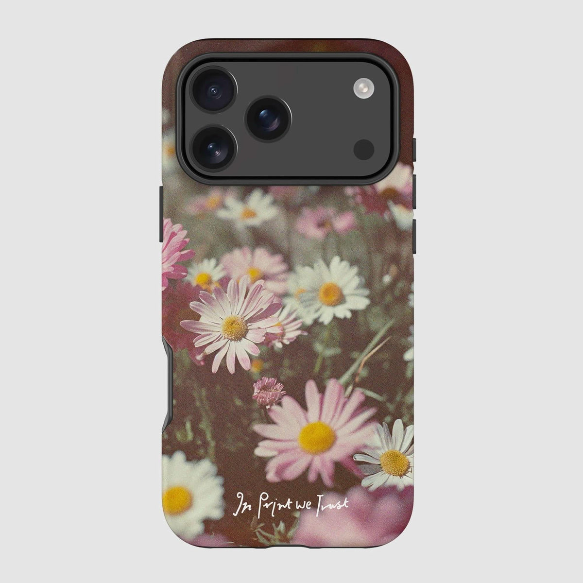 daisy tough iPhone case - In Print We Trust