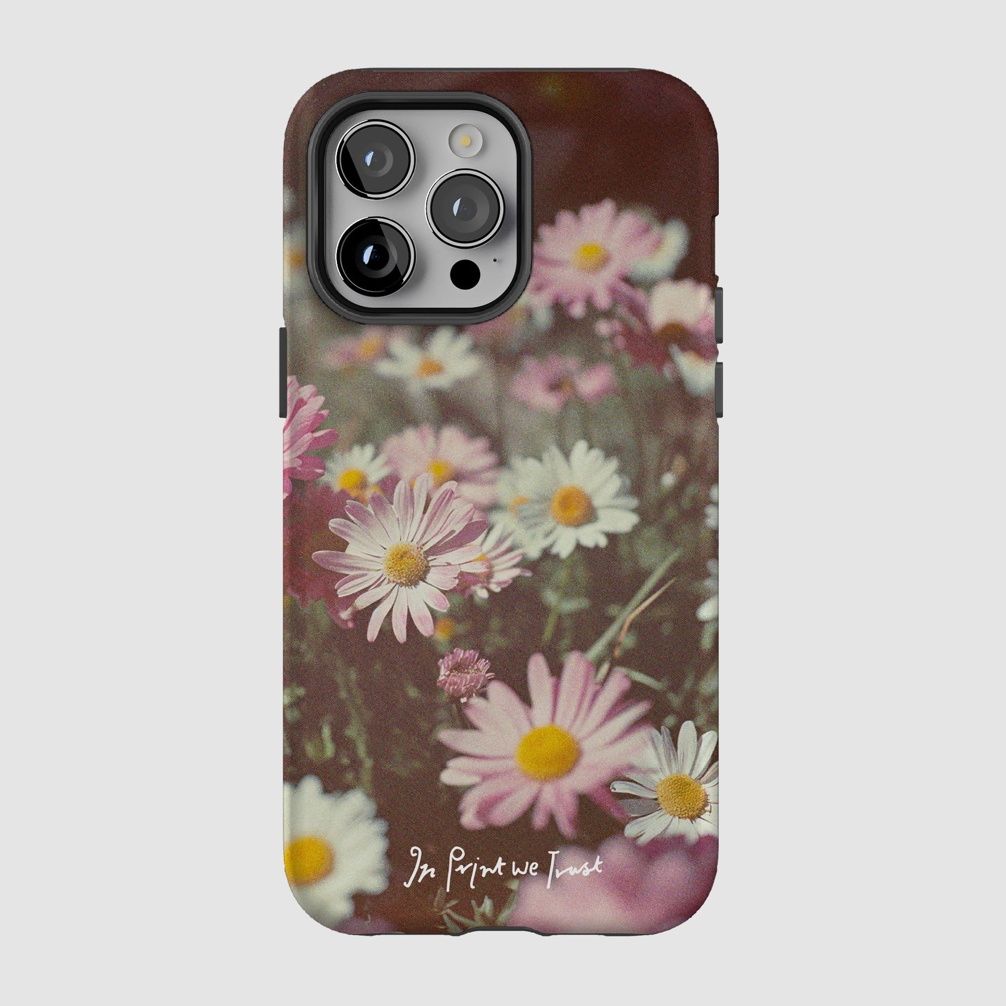 daisy tough iPhone case - In Print We Trust