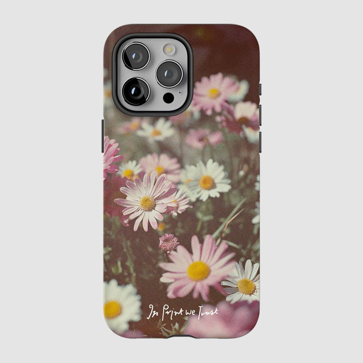 daisy tough iPhone case - In Print We Trust