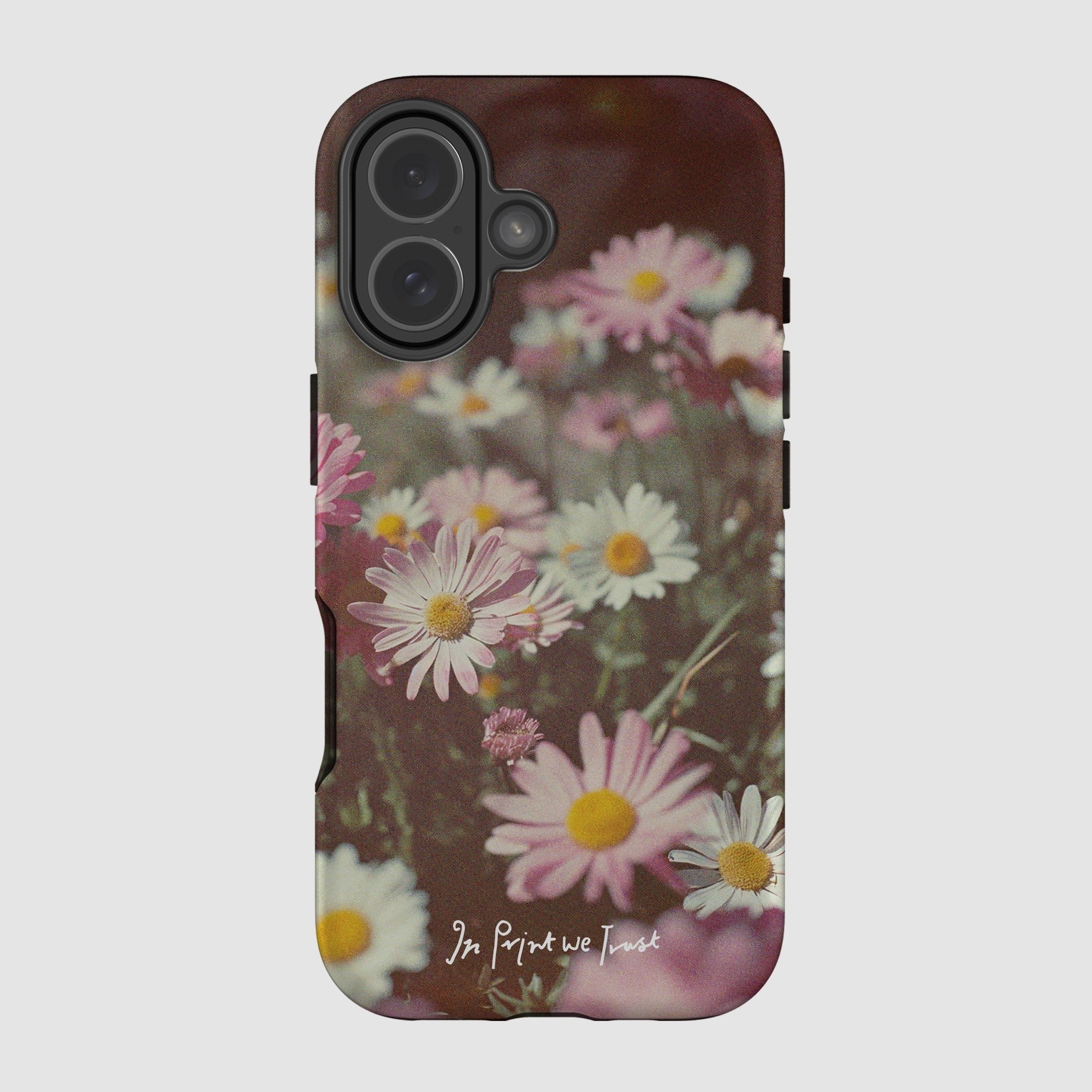 daisy tough iPhone case - In Print We Trust