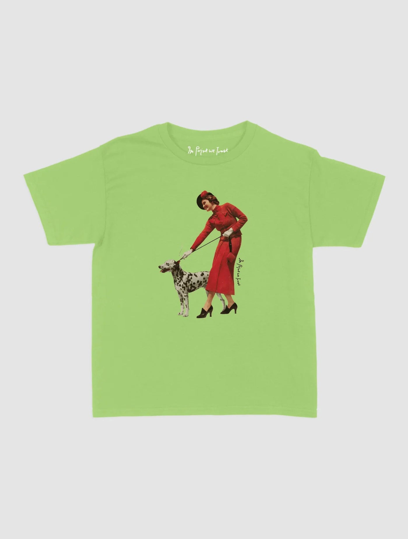 dalmation baby tee - In Print We Trust