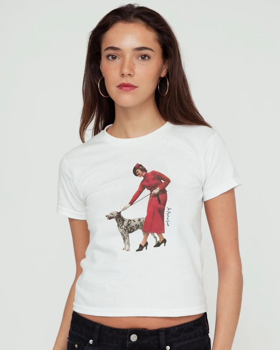 dalmation baby tee - In Print We Trust