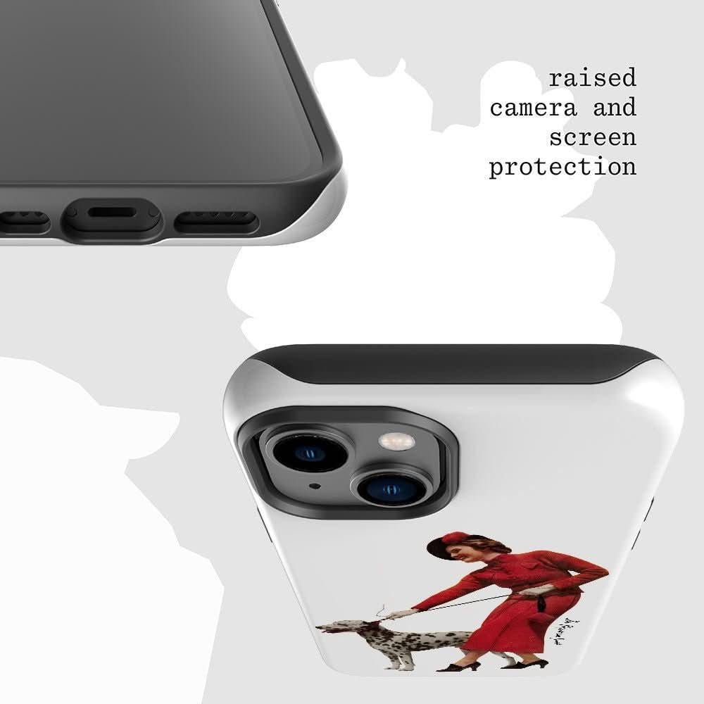 dalmation tough iPhone case - In Print We Trust