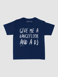 dancefloor baby tee - In Print We Trust
