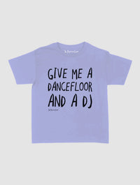 dancefloor baby tee - In Print We Trust