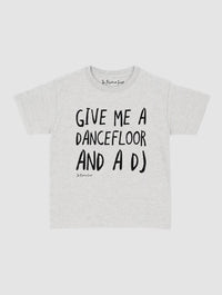dancefloor baby tee - In Print We Trust