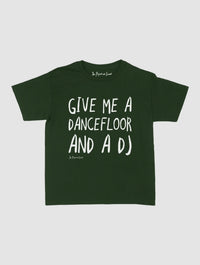 dancefloor baby tee - In Print We Trust
