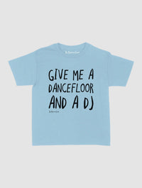dancefloor baby tee - In Print We Trust