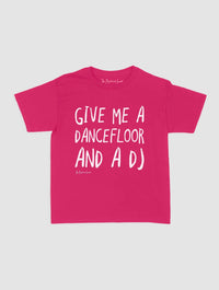 dancefloor baby tee - In Print We Trust