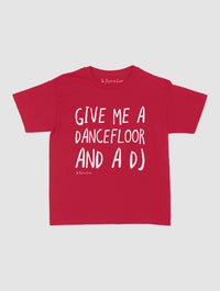 dancefloor baby tee - In Print We Trust