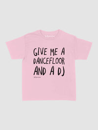 dancefloor baby tee - In Print We Trust