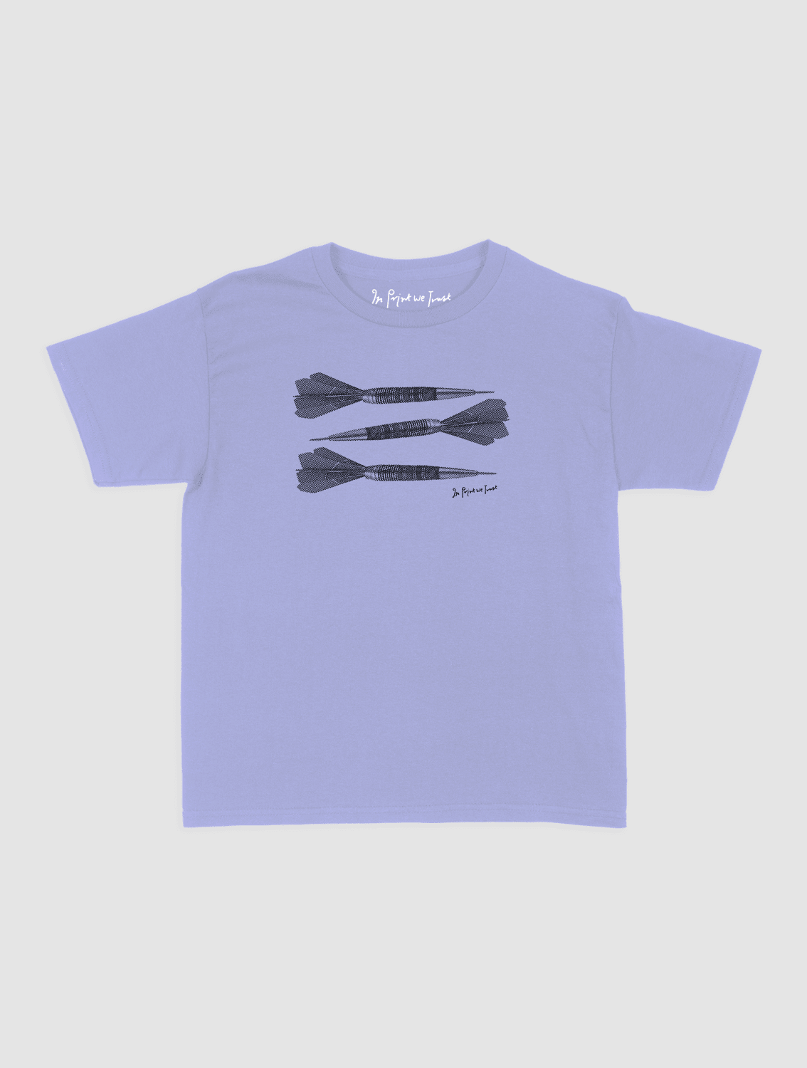 darts baby tee - In Print We Trust