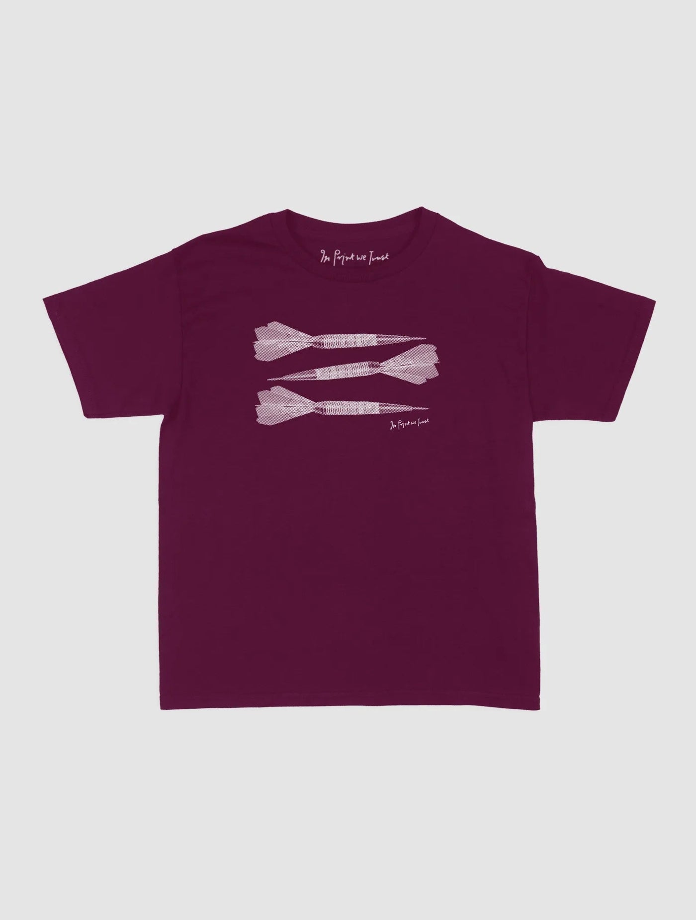 darts baby tee - In Print We Trust