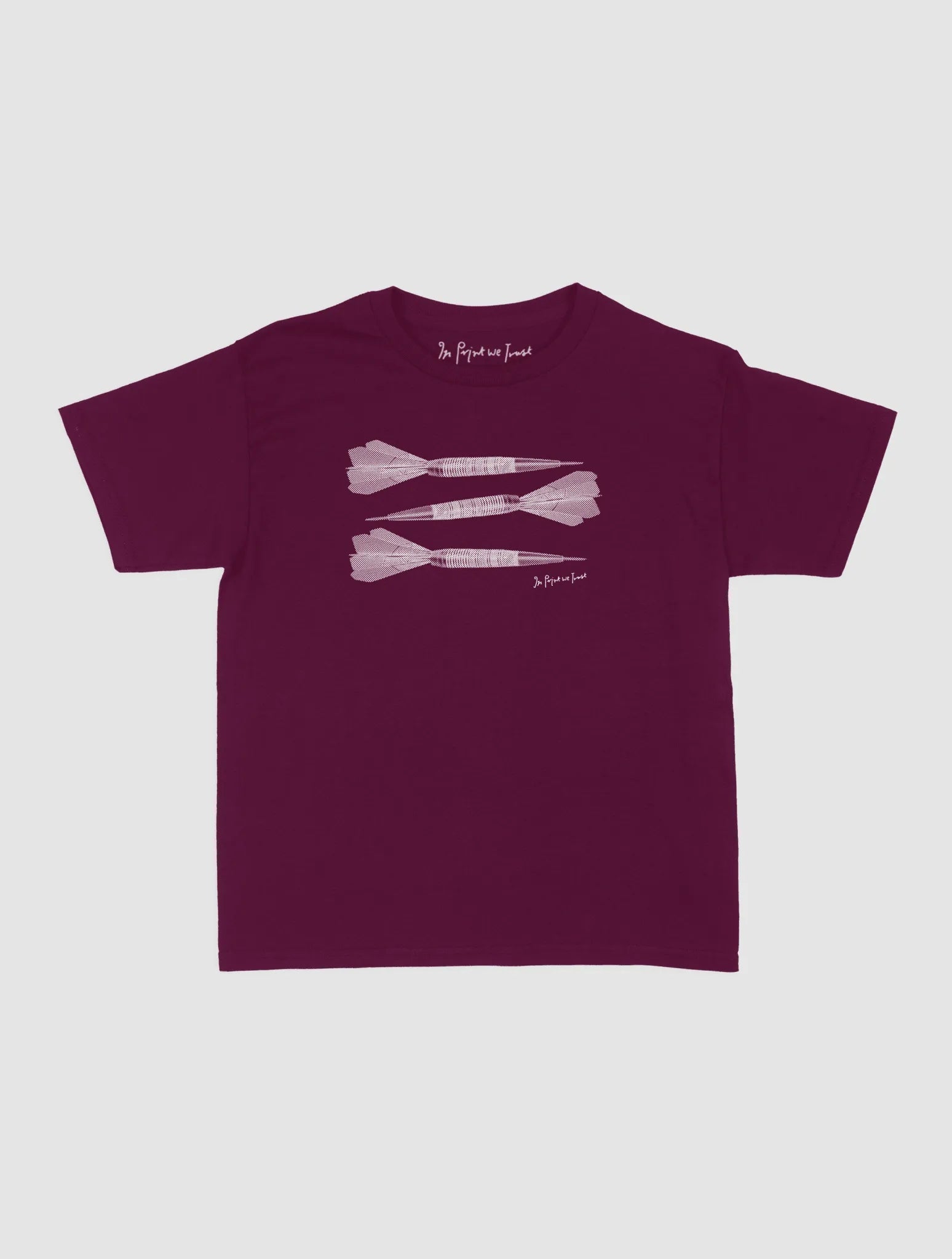 darts baby tee - In Print We Trust