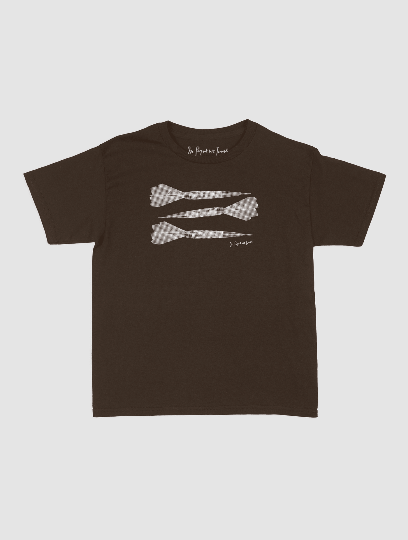 darts baby tee - In Print We Trust