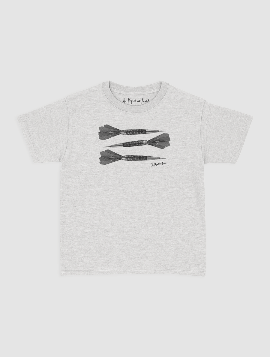 darts baby tee - In Print We Trust
