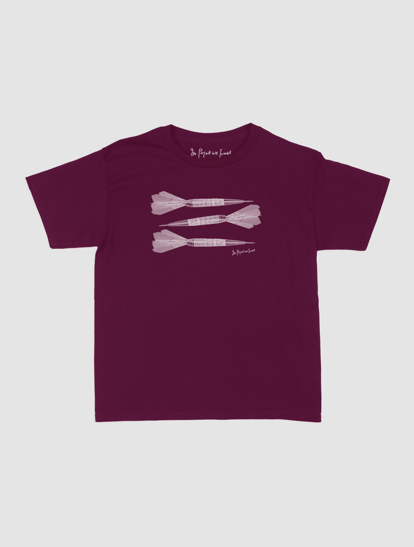 darts baby tee - In Print We Trust