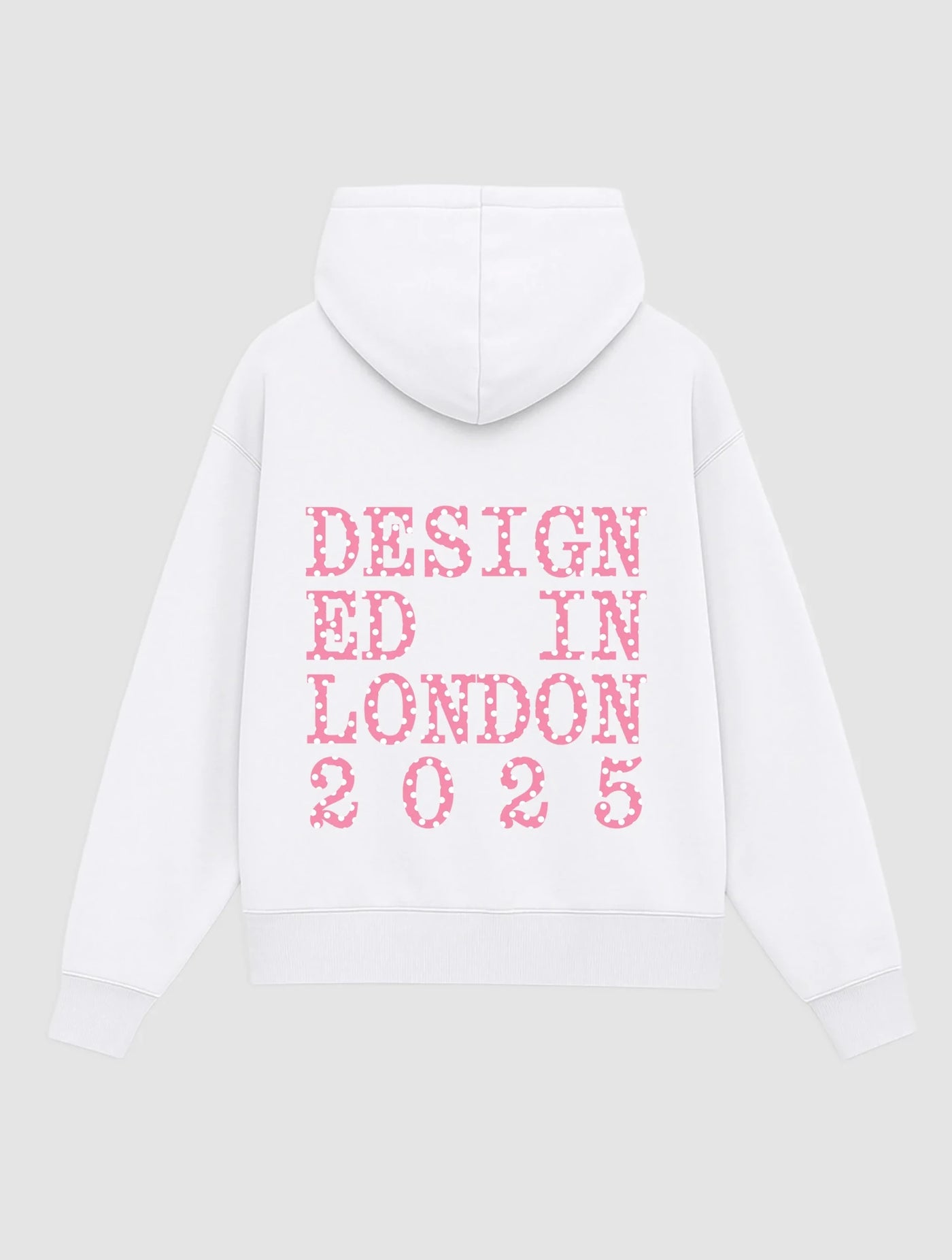 designed in london hoodie - In Print We Trust