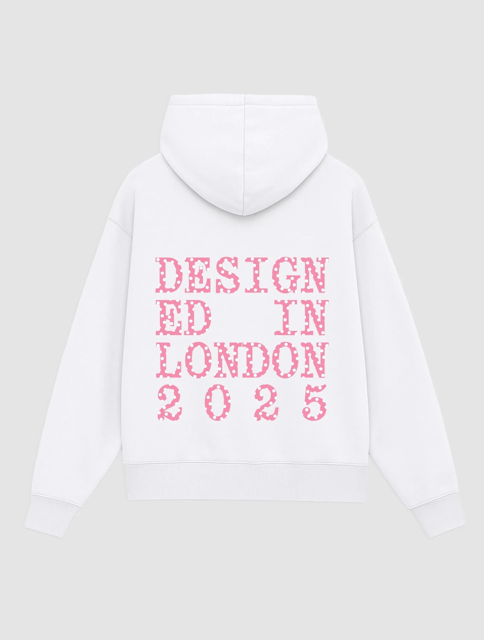 designed in london hoodie - In Print We Trust