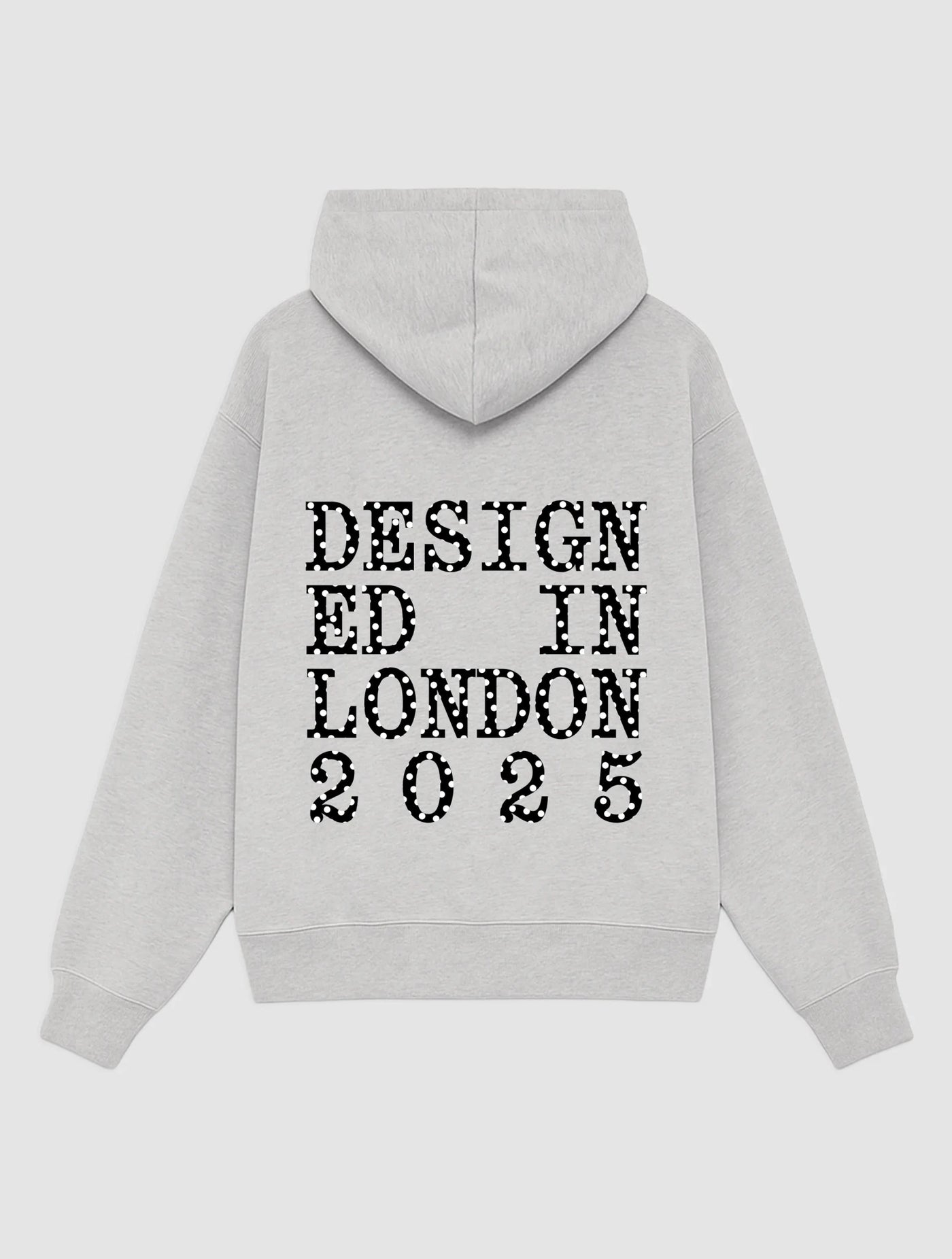 designed in london hoodie - In Print We Trust