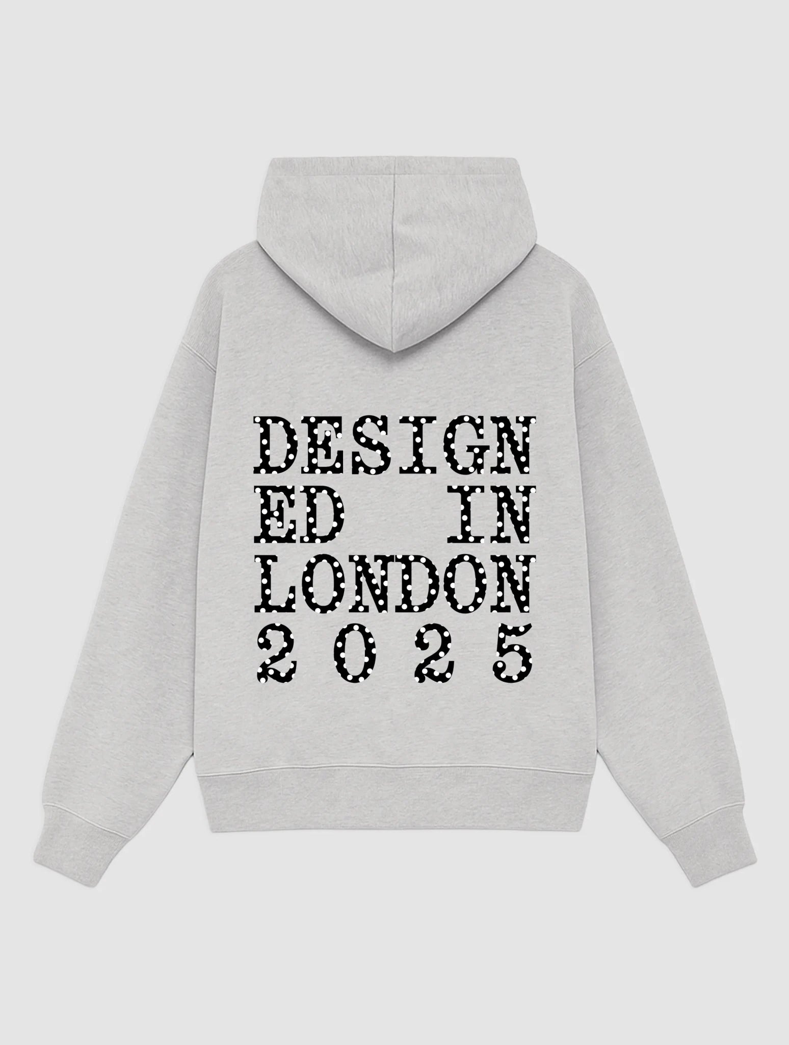 designed in london hoodie - In Print We Trust