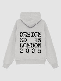 designed in london hoodie - In Print We Trust
